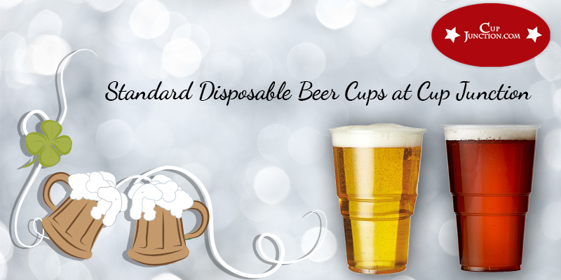 Disposable beer Cups